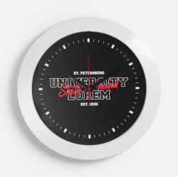 Часы настенные Vivid Large, белые