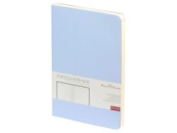 Ежедневник А5 недатированный Megapolis Flex, зефирный голубой
