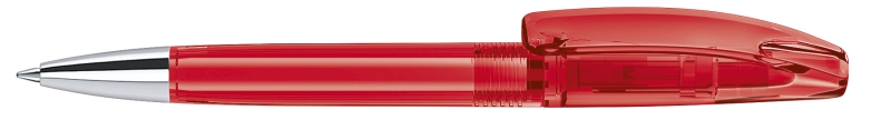 3253 Шариковая ручка Bridge Clear красный 186 с металлическим наконечником