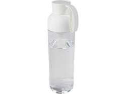 Illuminate бутылка для воды из переработанного PET-пластика, объемом 600 мл - Белый Illuminate бутылка для воды из переработанного PET-пластика, объемом 600 мл - Белый