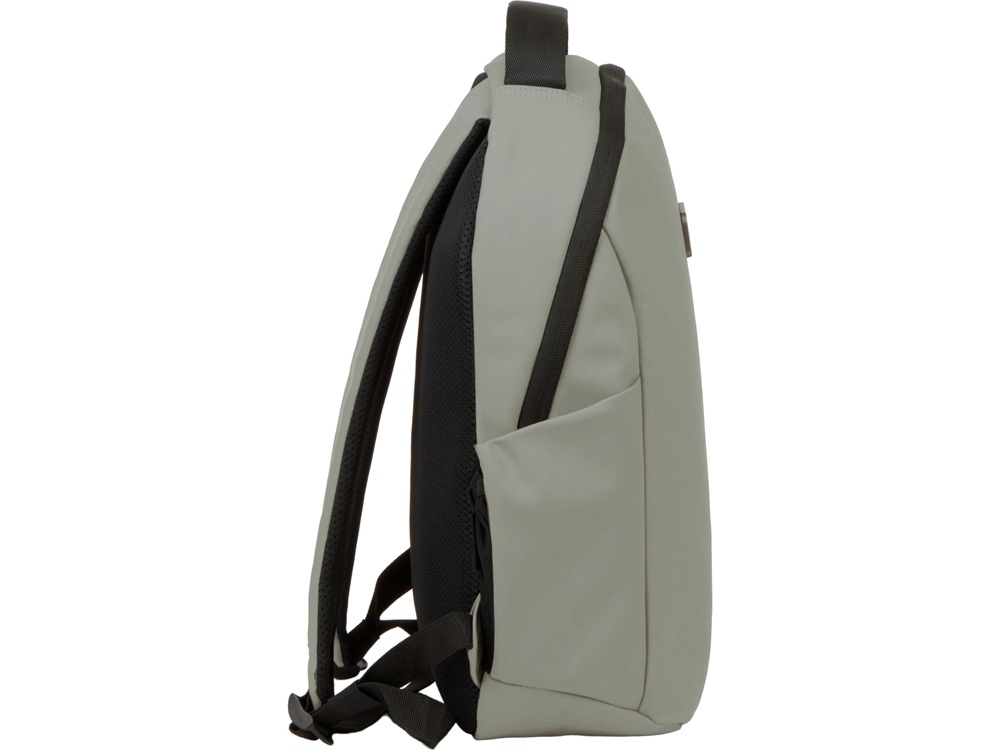 Рюкзак Sofit для ноутбука из экокожи, оливковый