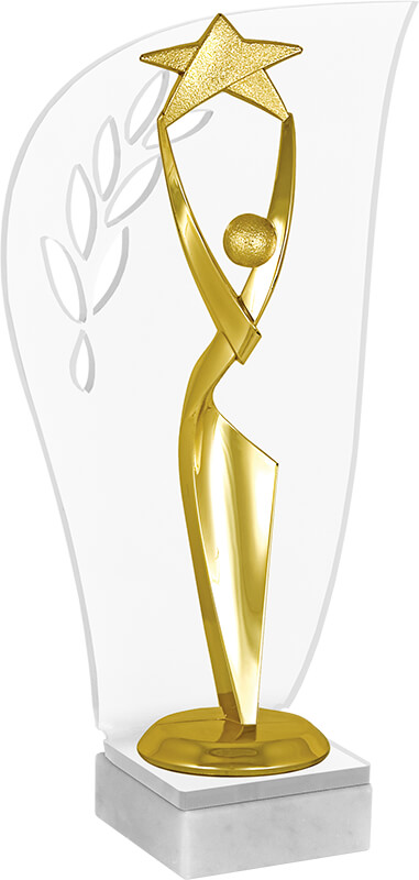 Акриловая награда Галактика