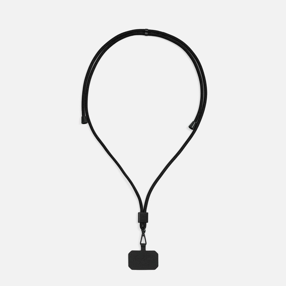 Шнурок для телефона TrendHand, черный Шнурок для телефона TrendHand, черный