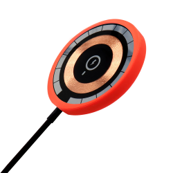 Беспроводное магнитное зарядное устройство Aphia 15W To Go, черный/красный Беспроводное магнитное зарядное устройство Aphia 15W To Go, черный/красный