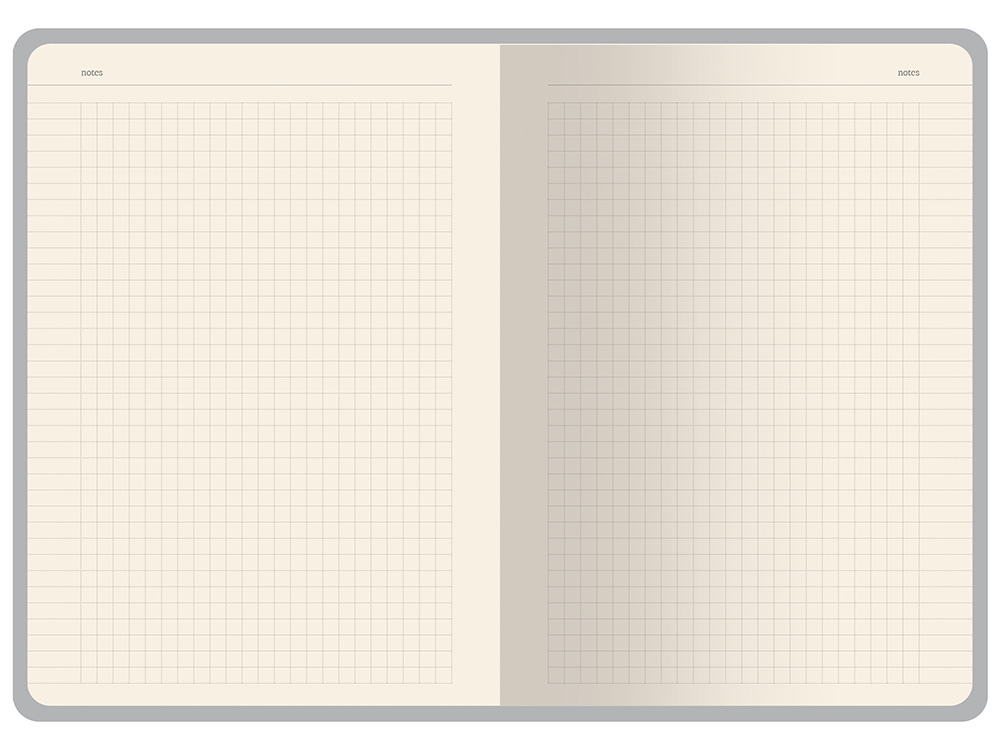 Бизнес-тетрадь А5 Pragmatic Contrast, 40 листов в клетку, черный с салатовым срезом