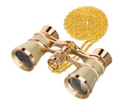 Театральный бинокль Broadway 325B, золотистый