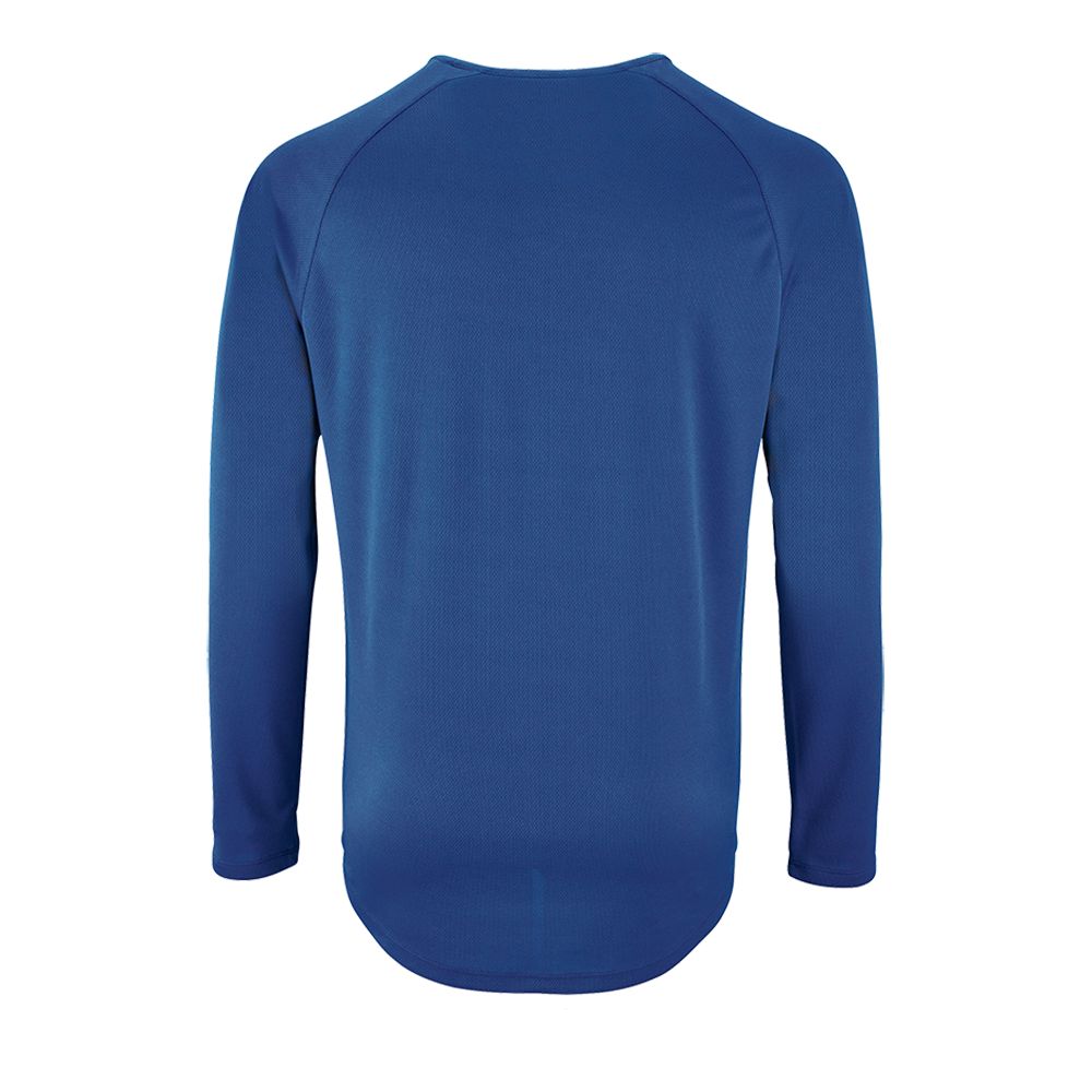 Футболка с длинным рукавом Sporty LSL Men, ярко-синяя Футболка с длинным рукавом Sporty LSL Men, ярко-синяя