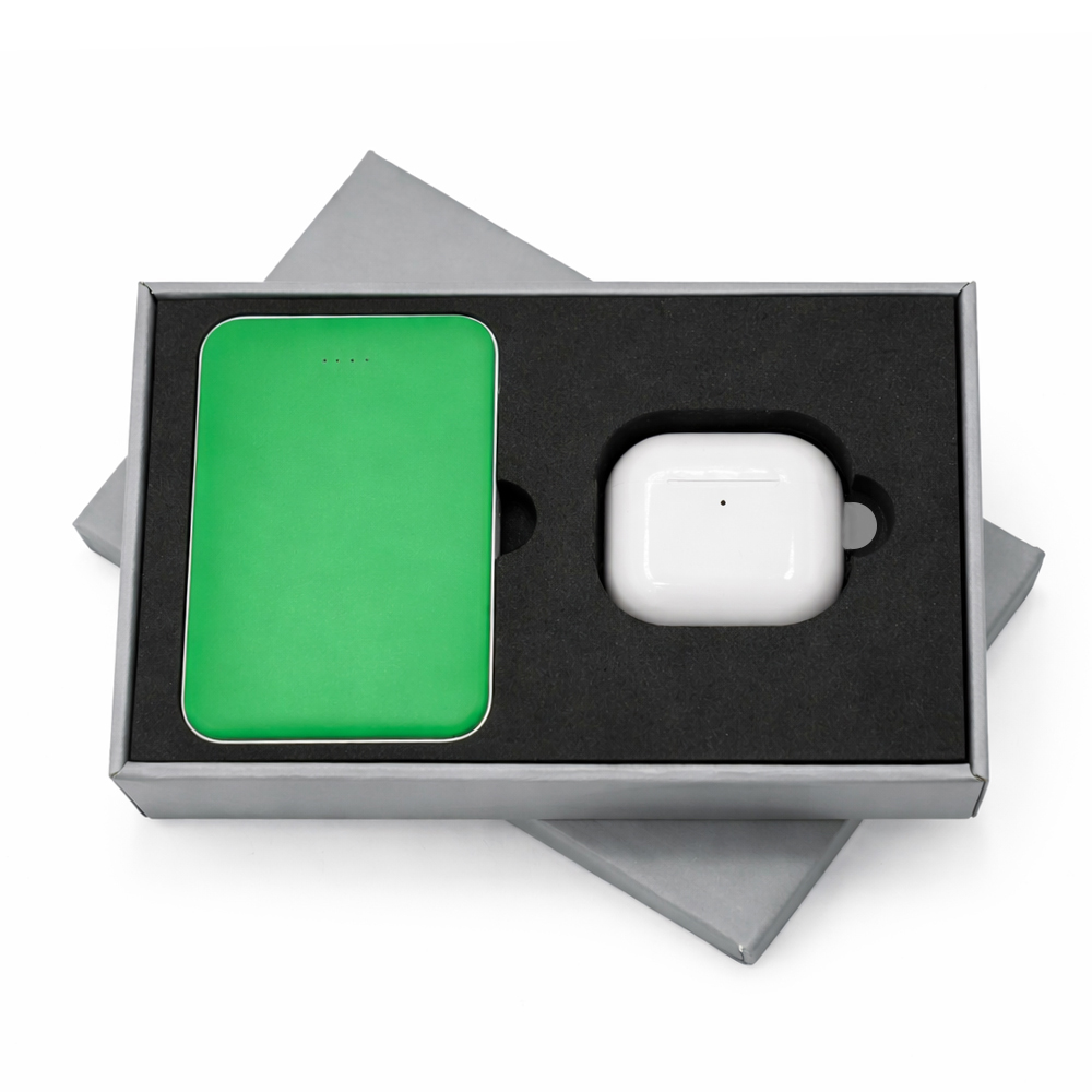 Подарочный набор Sound & Energy Duo, зеленый