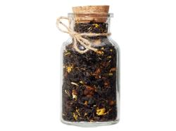 Сокочай. Чай черный, пропитанный соком ананаса, с кусочками ананаса, манго и маракуйей, календула, 65 г.