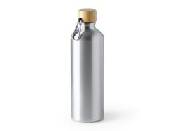 Алюминиевая бутылка BROLY с карабином, 800 мл, серебристый Алюминиевая бутылка BROLY с карабином, 800 мл, серебристый