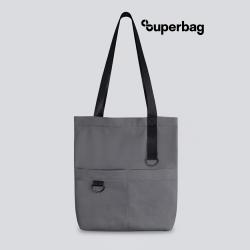 Шоппер Superbag ZIP (серый)
