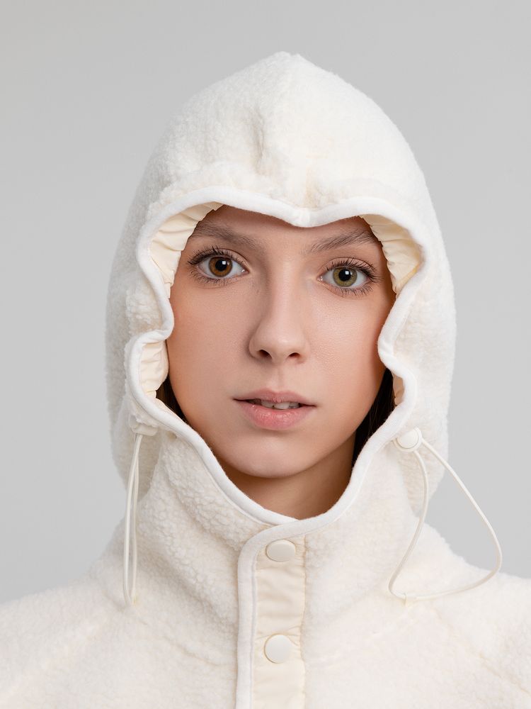 Анорак унисекс Oblako, молочно-белый Анорак унисекс Oblako, молочно-белый