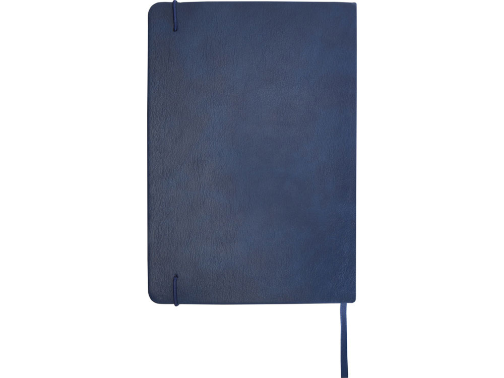 Набор Legato Elegance из блокнота формата А5 в твердой обложке и ручки-роллера, синий/синий