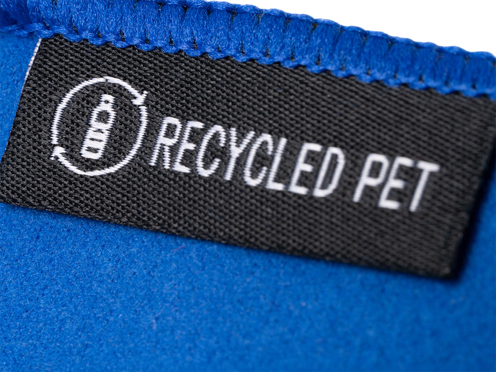 Легкое полотенце Gulpi  из микрофибры RPET с ремешком для складывания, 70*120 см, королевский синий