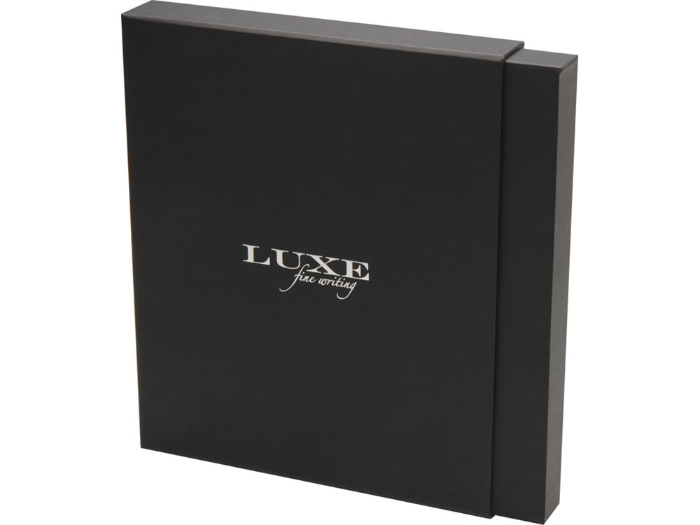 Набор Legato Elegance из блокнота формата А5 в твердой обложке и ручки-роллера, белый/белый