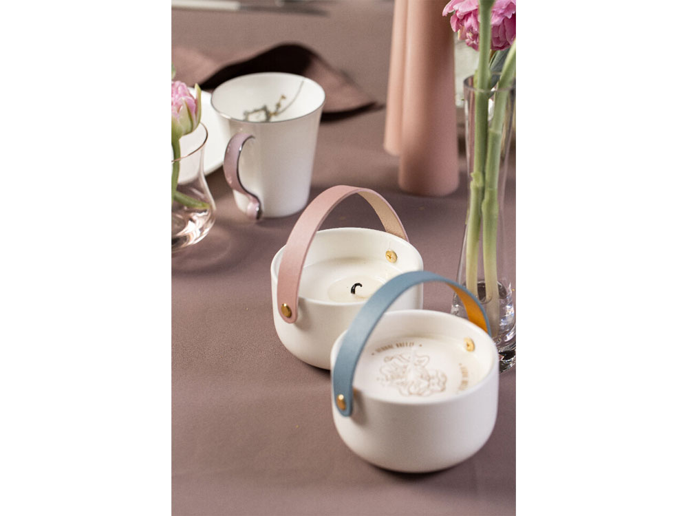 Свеча Valerie Concept с крышкой CNDL 5 PINK, белый/розовый (Р) Свеча Valerie Concept с крышкой CNDL 5 PINK, белый/розовый (Р)