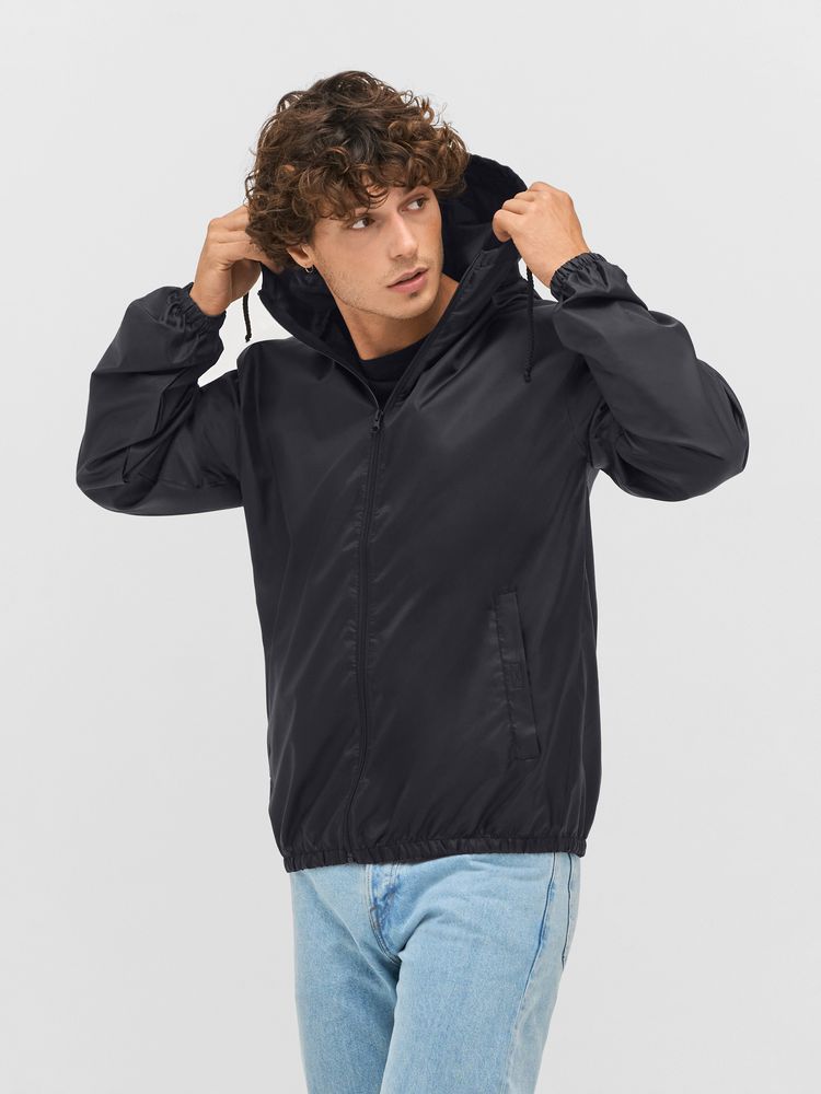 Ветровка унисекс Shield, белая Ветровка унисекс Shield, белая