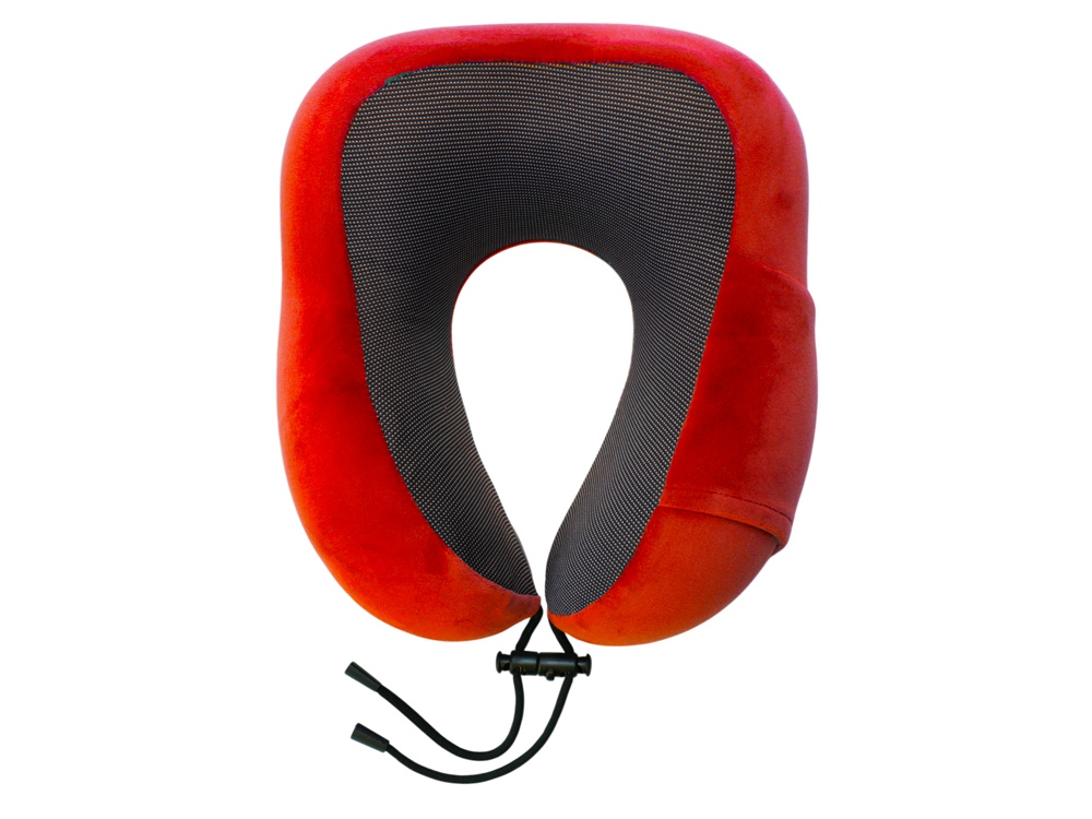 Подушка Dream с эффектом памяти, с кармашком, красный