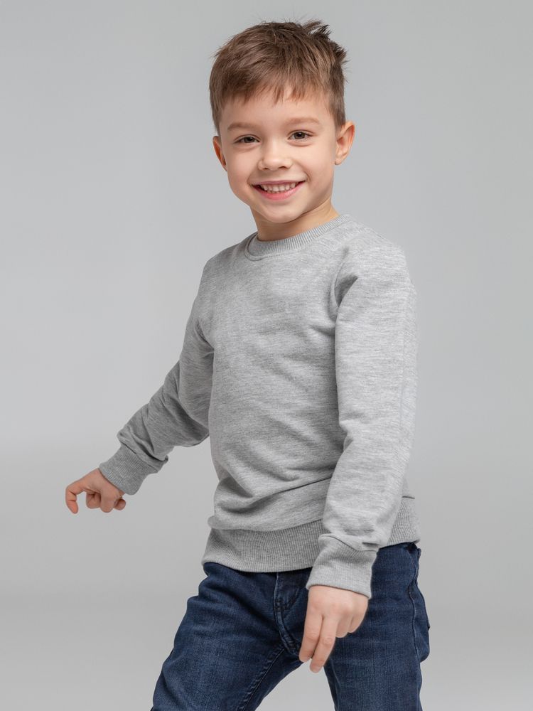 Свитшот детский Toima Kids, серый меланж Свитшот детский Toima Kids, серый меланж