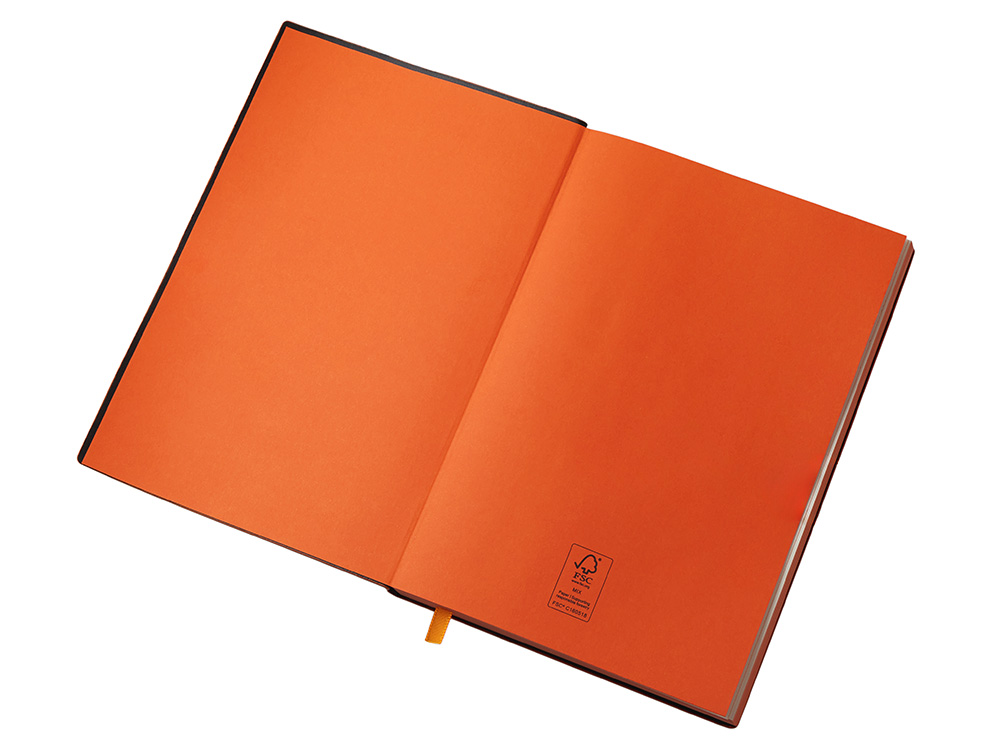 Блокнот C1 софт-тач, гибкая обложка, 128 листов, оранжевый Блокнот C1 софт-тач, гибкая обложка, 128 листов, оранжевый