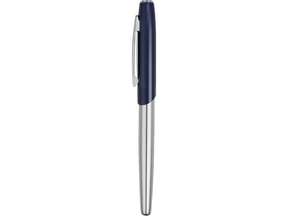 Ручка-роллер Geneva, серебристый/синий