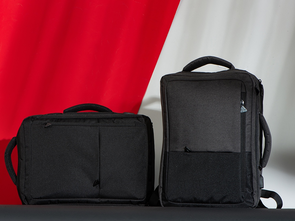 Рюкзак-трансформер Volume для ноутбука 15'', черный Рюкзак-трансформер Volume для ноутбука 15'', черный