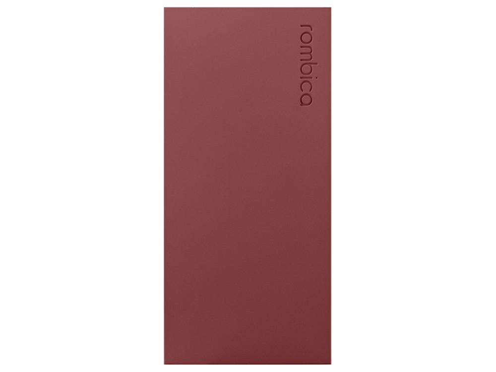 Внешний аккумулятор Rombica NEO ARIA Claret, 10000 мАч, Soft-touch, PD, QCharge, Type-C, бордовый (Р)