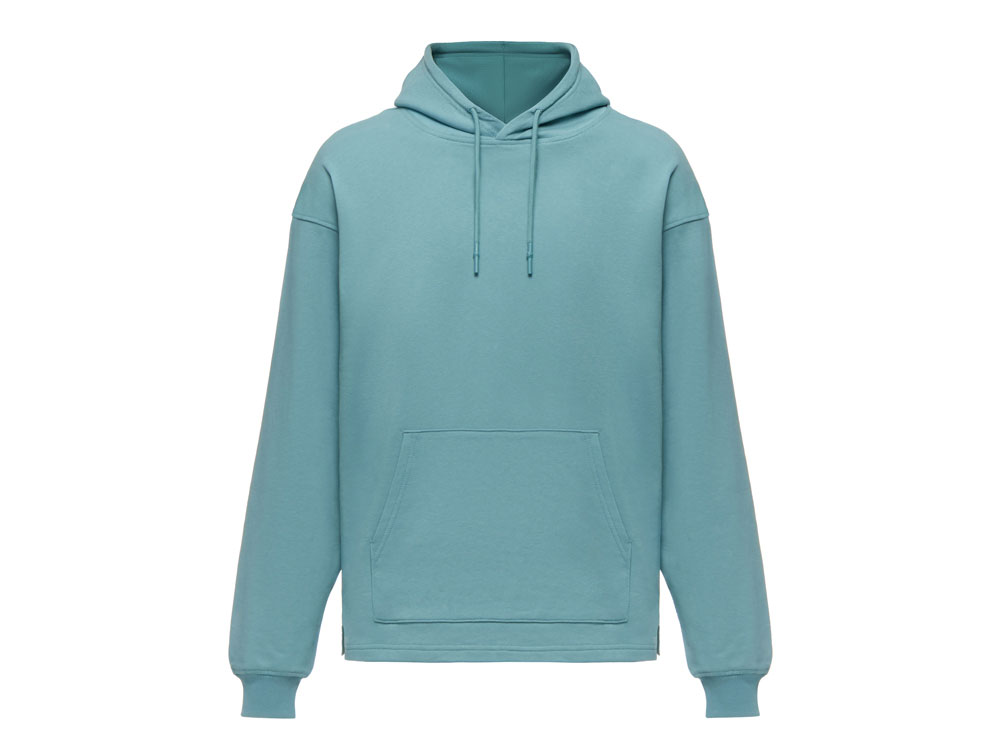 Худи оверсайз Alpha.01 унисекс, пыльный бирюзовый