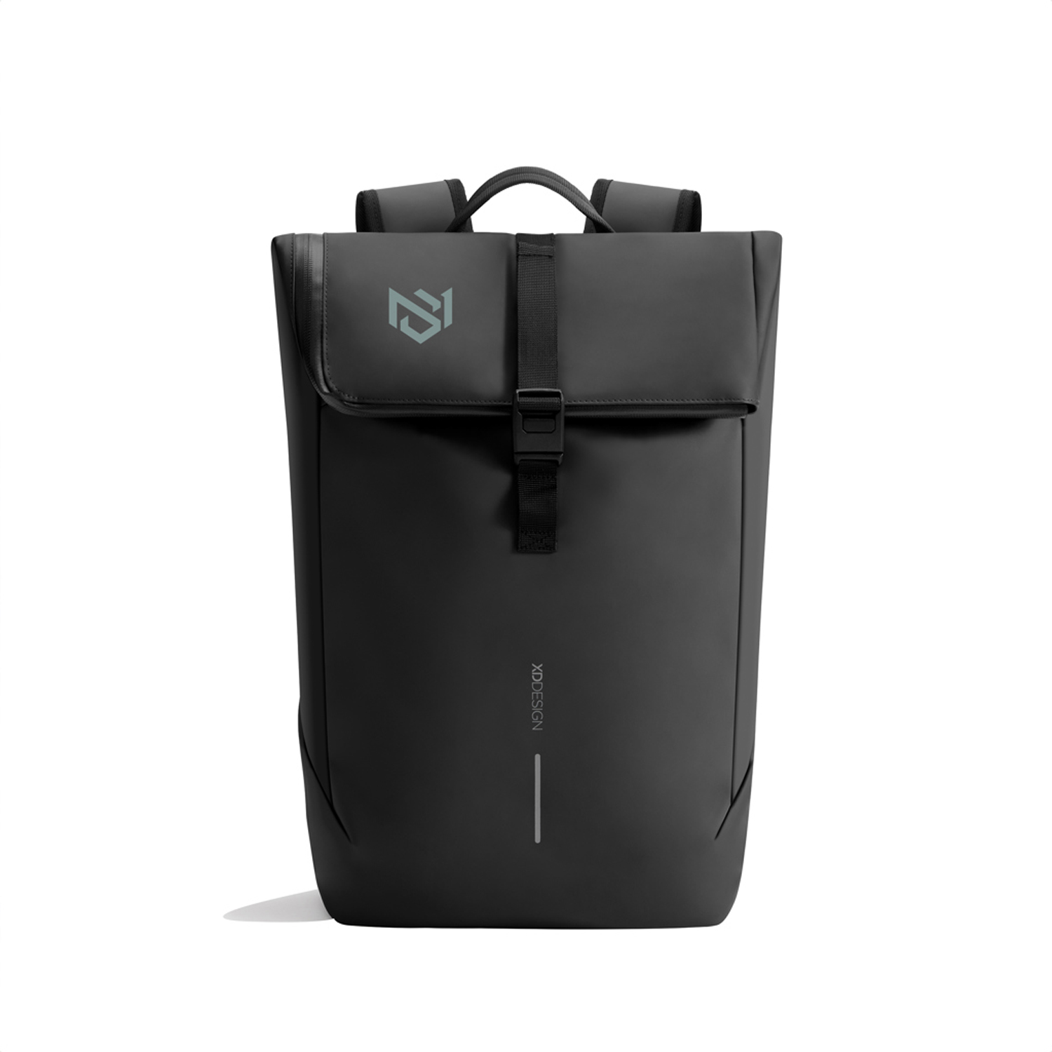 Антикражный водонепроницаемый рюкзак Urban Flap-Top, черный
