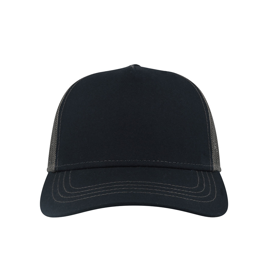 Бейсболка RAPPER CANVAS-S, 5 клиньев, пластиковая застёжка