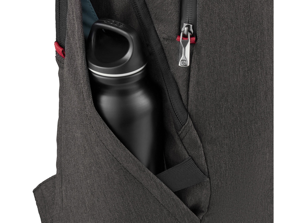Рюкзак WENGER MX Light 16, серый, 100% полиэстер, 31х20х44 см, 21 л