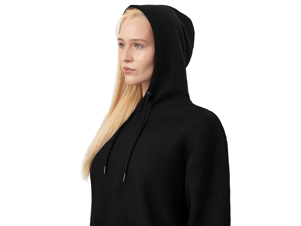 Толстовка с капюшоном Lisbon унисекс, черный