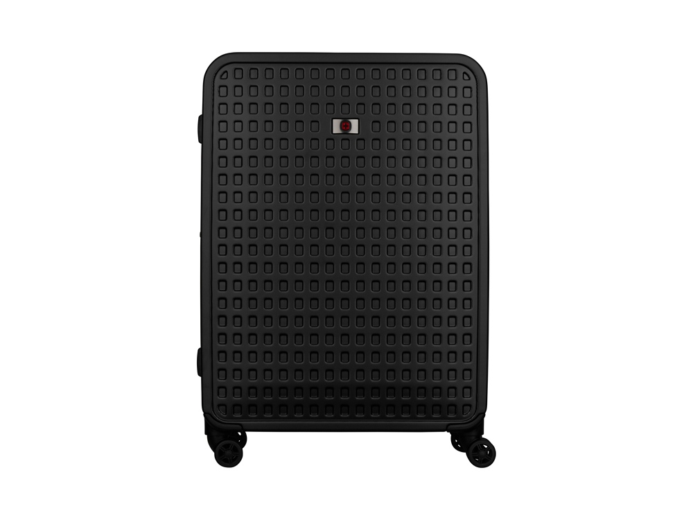Чемодан WENGER Matrix, черный, поликарбонат, 55 x 75 x 29,5 см, 96 л