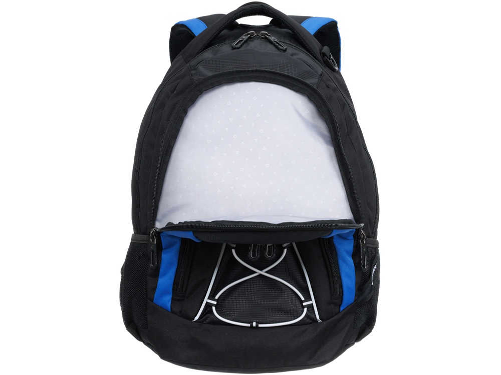 Рюкзак TORBER ROCKIT с отделением для ноутбука 15, черный/синий, полиэстер, 33х19х45 см, 28 л Рюкзак TORBER ROCKIT с отделением для ноутбука 15, черный/синий, полиэстер, 33х19х45 см, 28 л