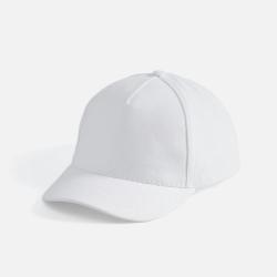 Бейсболка Long Beach, белая