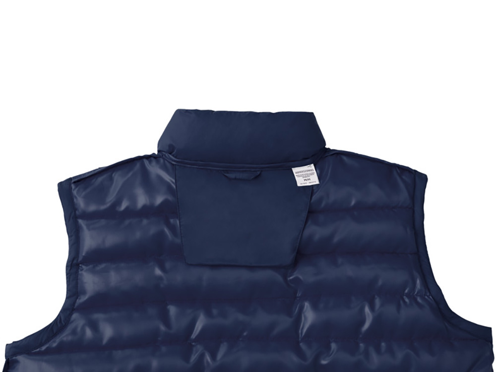 Женский утепленный жилет Pallas  из переработанных материалов по стандарту GRS - Темно - синий