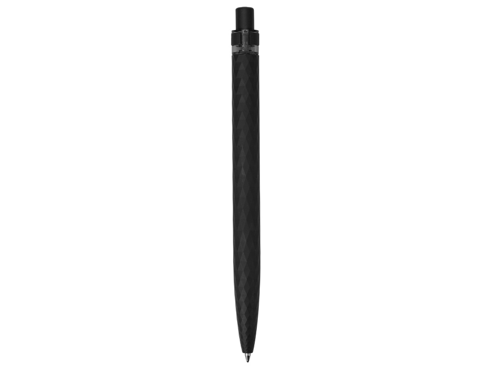 Ручка пластиковая с минералами шариковая Prodir QS01 PQSS Stone, черный