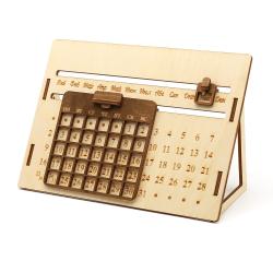 Деревянный вечный календарь Деревянный вечный календарь