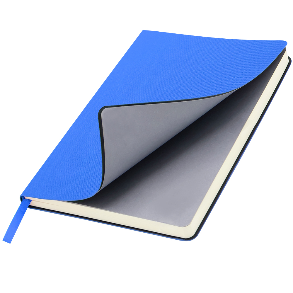 Ежедневник A5 недатированный Stefano в мягком переплёте, светло-синий