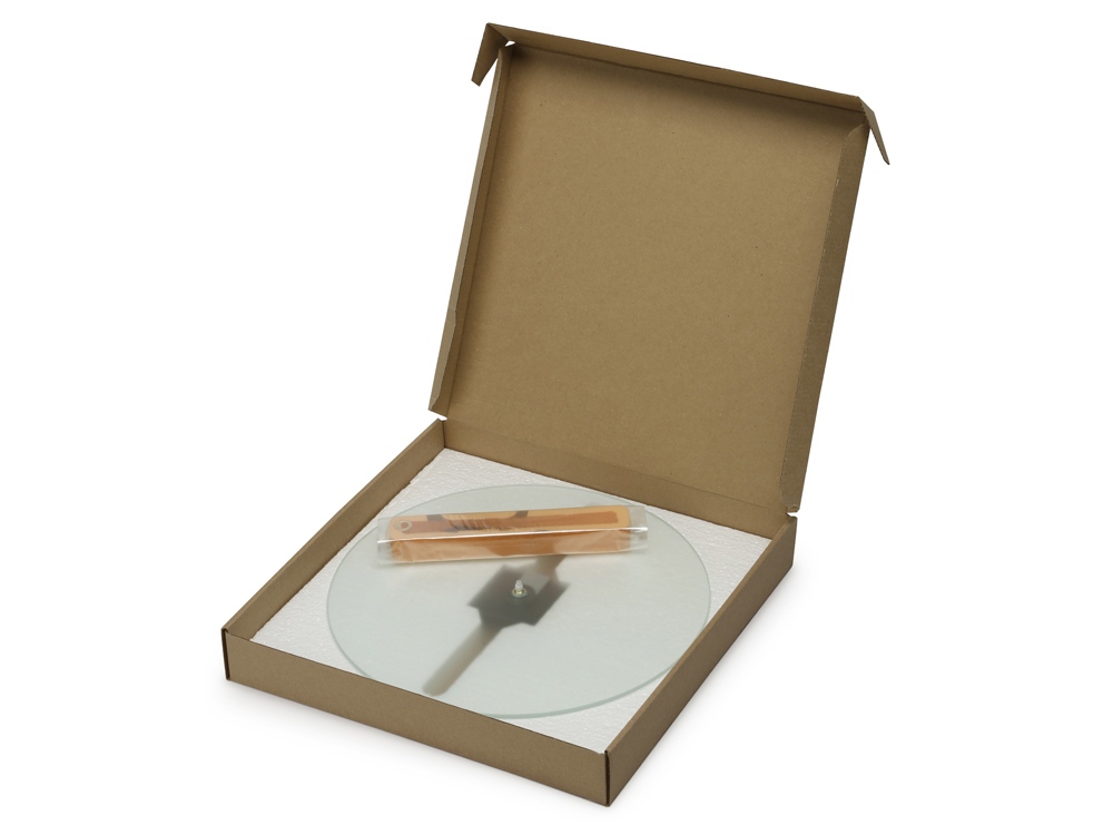 Часы настенные круглые из стекла 28 см Thames (Р) Часы настенные круглые из стекла 28 см Thames (Р)