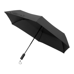 Зонт складной Filton, черный (с функцией Safety System)