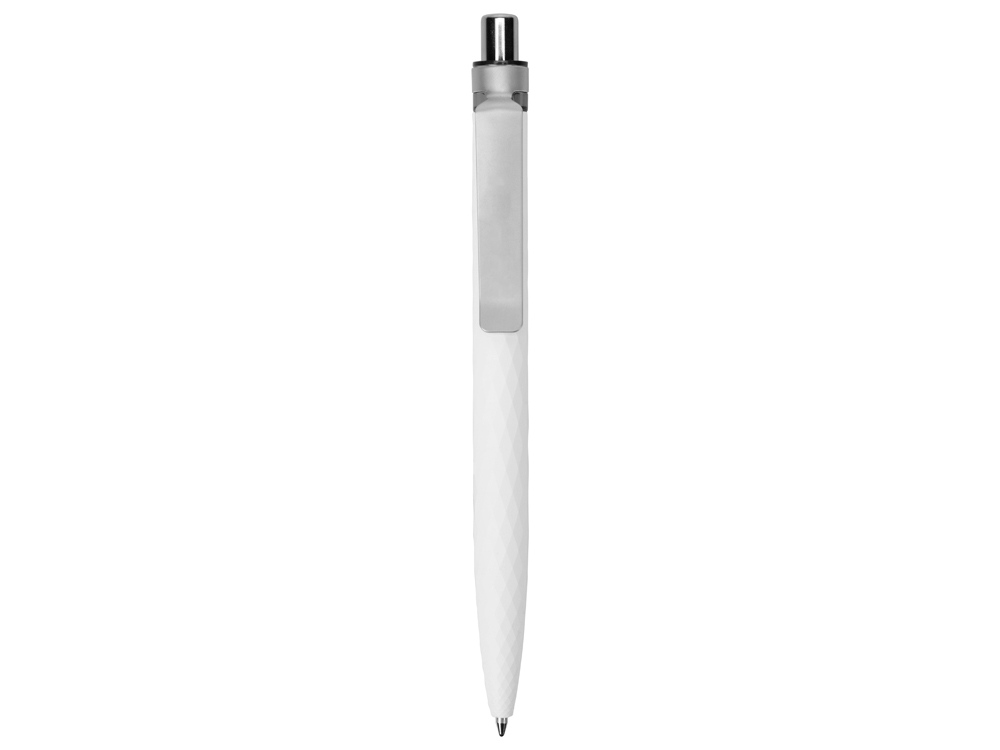 Ручка пластиковая c минералами шариковая Prodir QS01 PQSC Stone, белый