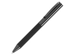 Ручка металлическая шариковая из сетки MESH, стальной/черный