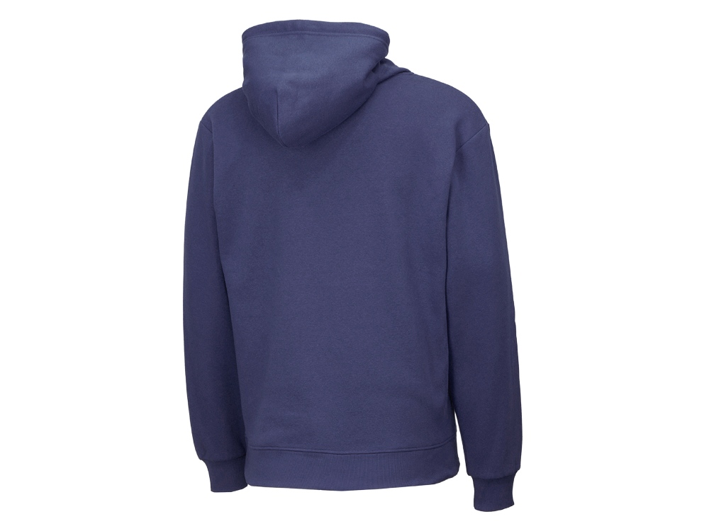 Толстовка с капюшоном оверсайз Lisbon унисекс, темно-синий