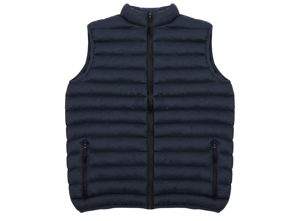 Стеганый жилет Uniqloud, темно-синий