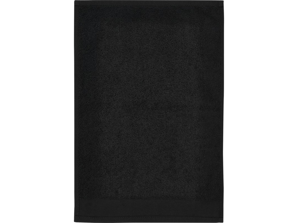 Хлопковое полотенце для ванной Chloe 30x50 см плотностью 550 г/м², черный