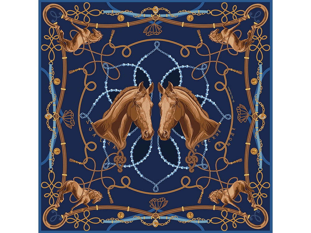 Платок Конный клуб Платок Конный клуб