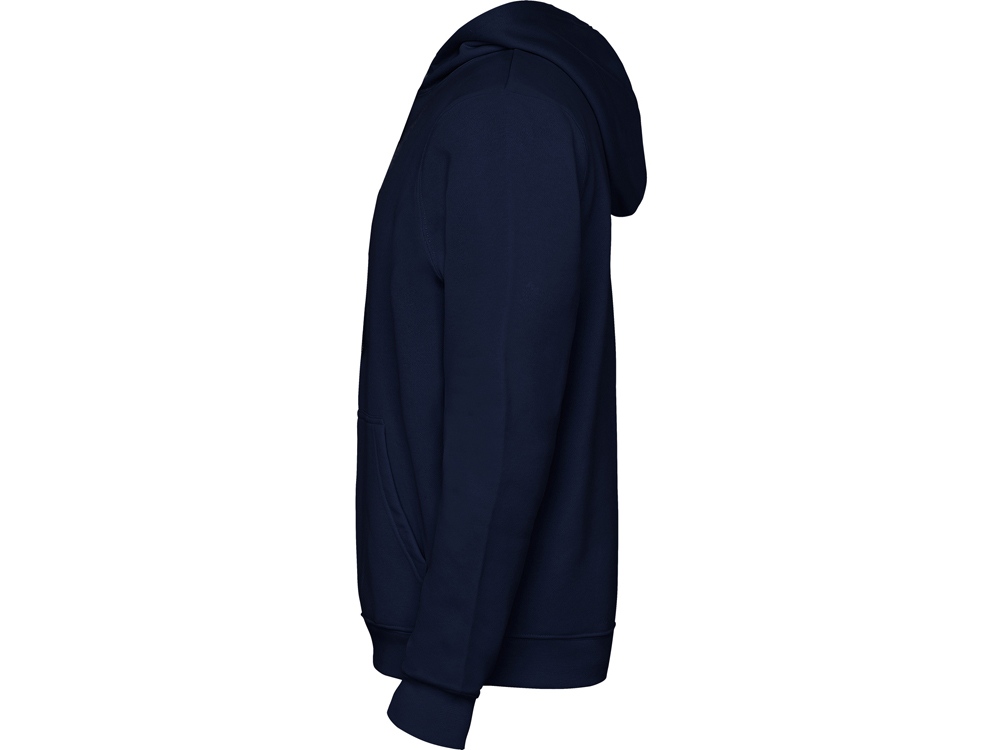 Толстовка с капюшоном Urban детская, нэйви/серый меланж