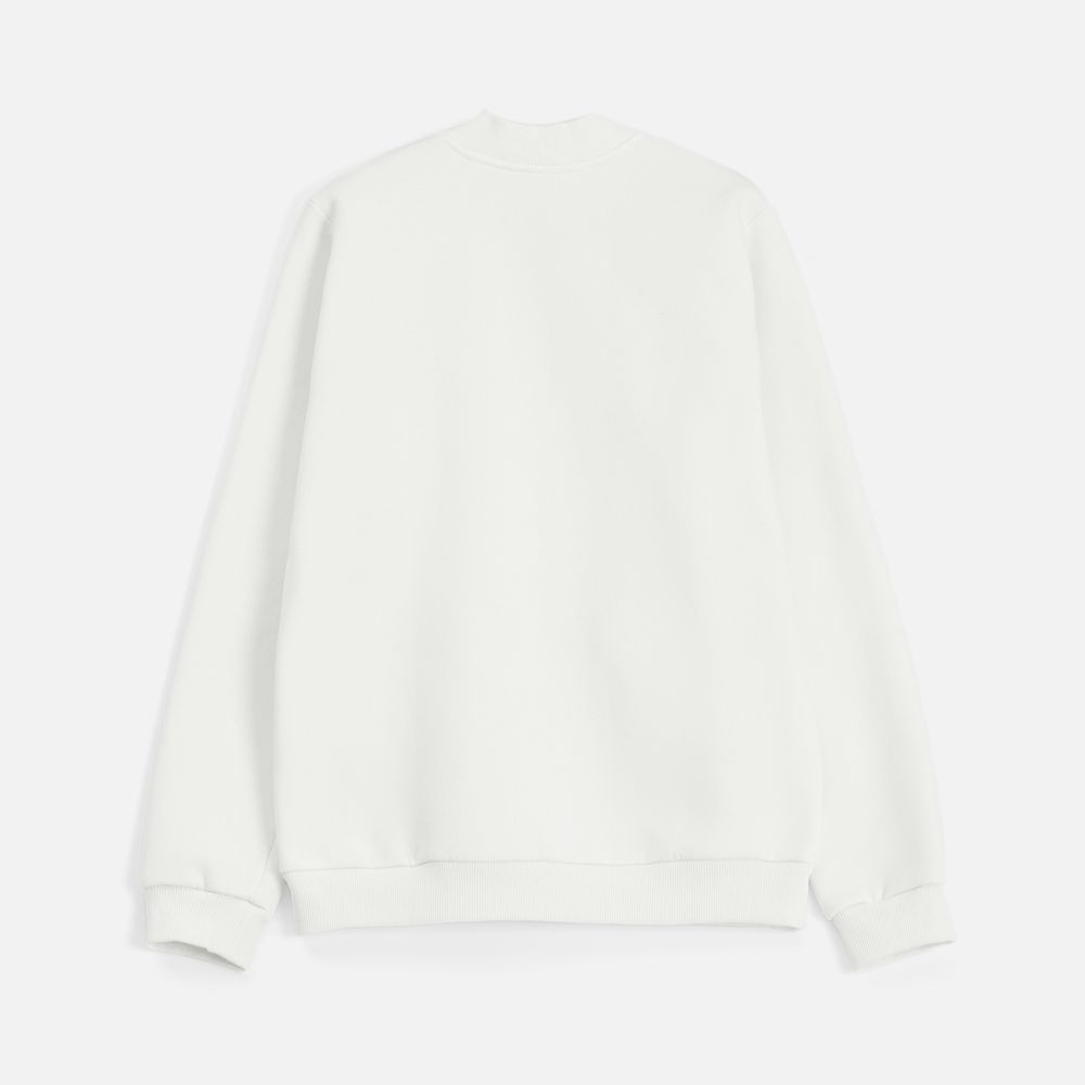 Бомбер унисекс Estado, молочно-белый Бомбер унисекс Estado, молочно-белый