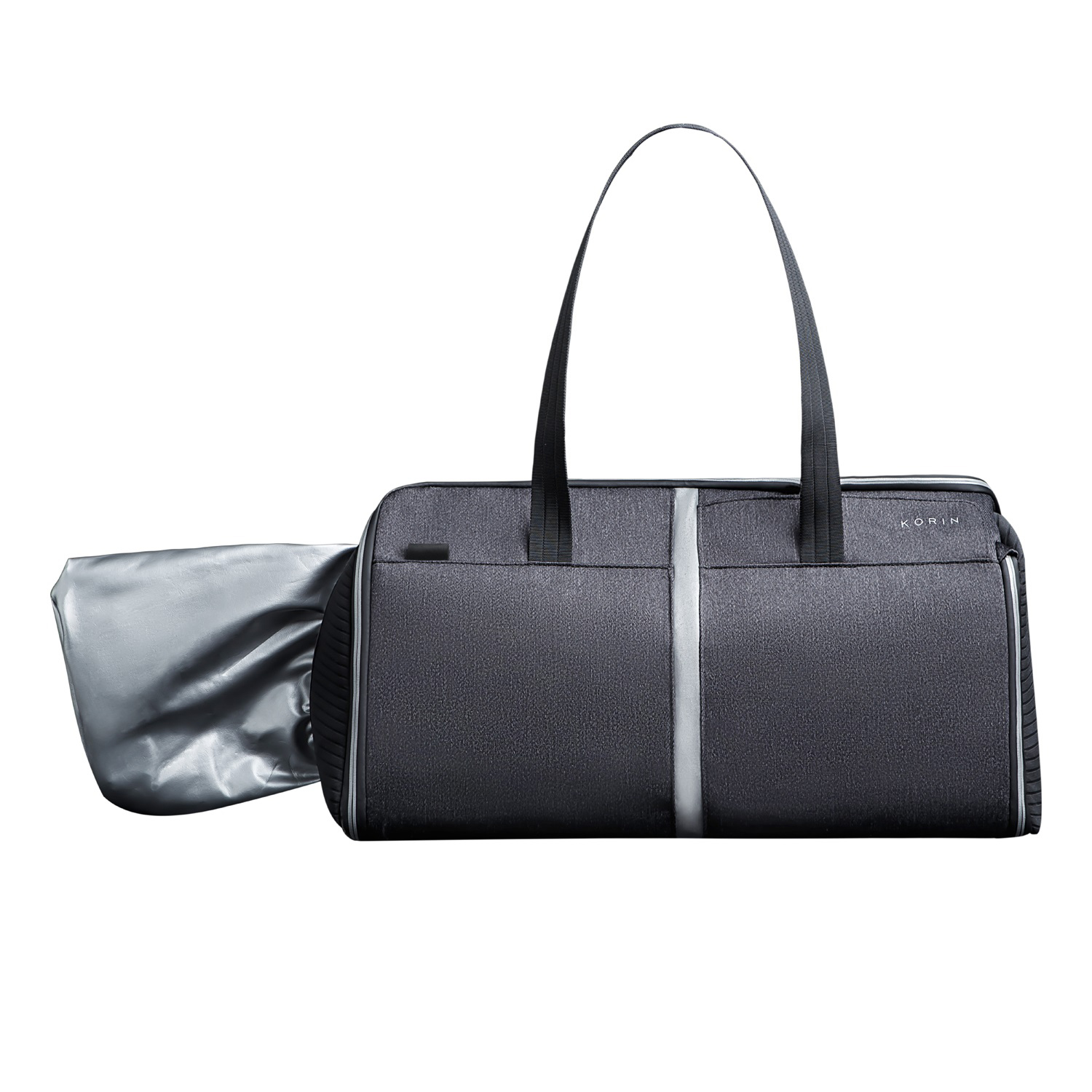 Спортивная KORIN сумка FlexPack Gym 49х26х23 см, темно-серая